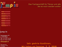 Tablet Screenshot of jumpin.at